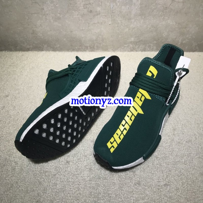 Real Boost Adidas NMD Human Race Green